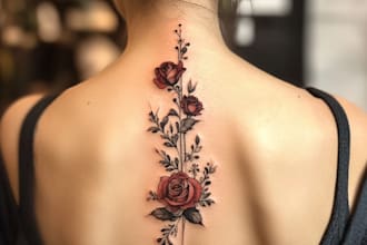 draw custom tattoo design realistic, full sleeve tattoo art