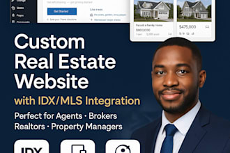 desige realtor website, idx website, agency website, idx mls broker lofty kvcore