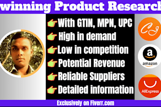 do product research for dropshipping