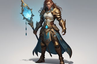 draw any fantasy character that you want