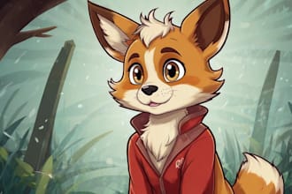 draw your fursona oc or furry art