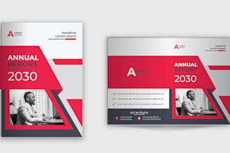 design brochure, company profile, annual report, catalog, for business
