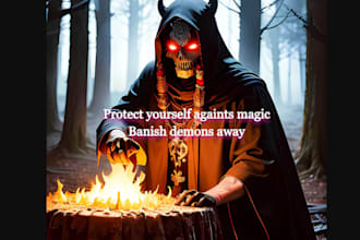 do instant custom spell for lifetime protection, remove curses, demons, evils