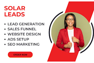do high converting solar leads, solar leads generation, solar website funnel
