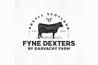 design design premium beef brand logo