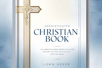 do professional christian book cover design