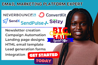 design email template on converkit neverbounce selzy email ai sendx  sendpulse