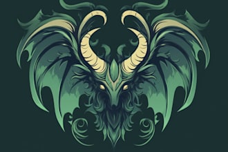do a custom fantasy, logo design