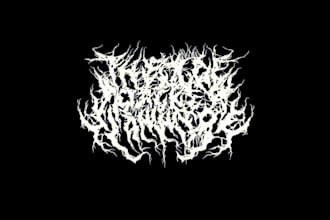 design dj, music, studio record or rock , metal band logo