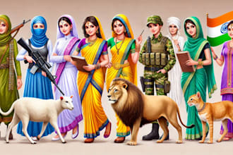 draw any cartoon illustration