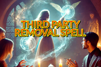 cast the most powerful spell to remove 3rd party connections from your partner
