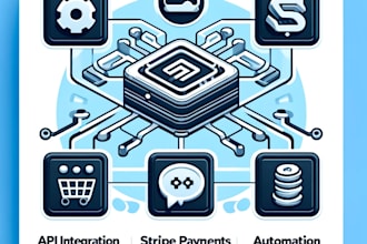 develop and integrate apis, stripe payment systems, and automation solutions