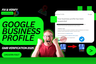 fix and reinstate suspended google my business or gbp
