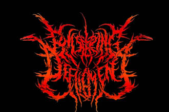 design a brutal death metal logo