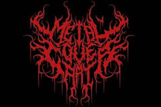 draw a black metal band logo available 24h for you