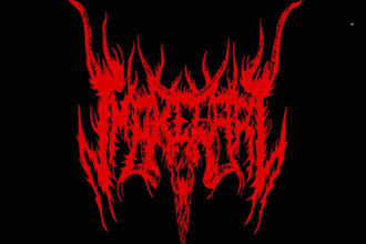 draw heavy metal, black metal, death metal font band logo