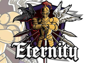 make classic adventure video game logo