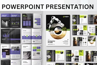 design powerpoint presentation, investor pitch desk for business corporate use