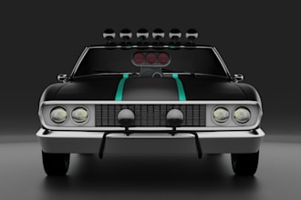 accurate automotive 3d car model,sport car,rc model,luxury car,truck,3d render
