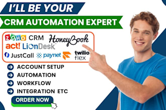 setup justcall housecall pro twilio flex integration honeybook zoho automation