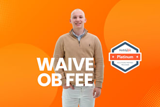 waive your hubspot onboarding fee