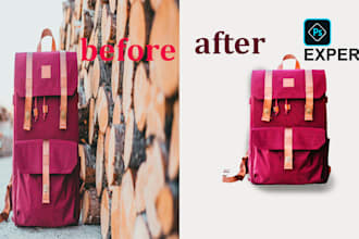 do ecommerce product photo editing, photoshop expert