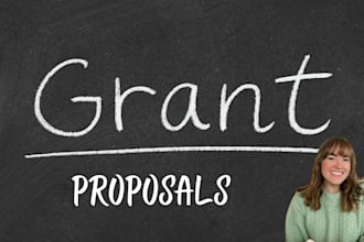 write winning grant proposals for you