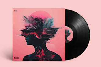 design a stunning single album cover artwork