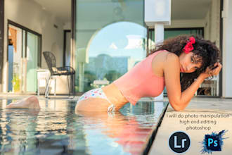 do retouching, body slimming and photoshop editing