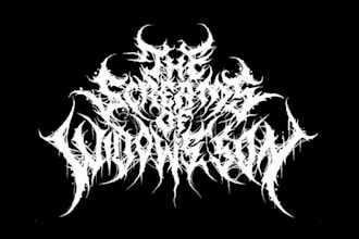 create psychedelic, stoner, rock, metal for your band logo