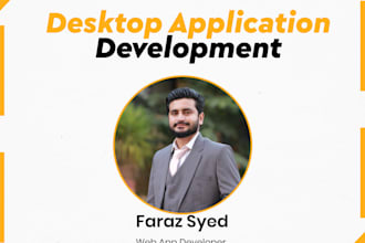 develop a cross platform desktop application using electron