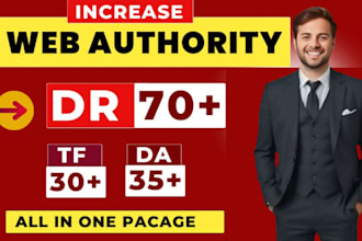 increase domain rating ahrefs dr domain authority moz da increase tf