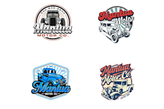 design unique car logo for your company