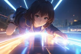 draw beautiful anime art