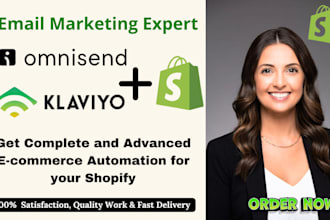 setup sales targeted automated email marketing flows for ecommerce in klaviyo