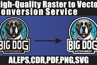 expert vector tracing for logo and artwork