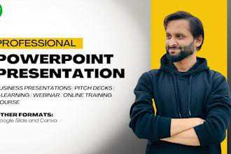 do business powerpoint presentation or pitch deck design