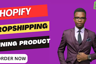 find dropshipping product for shopify wining product