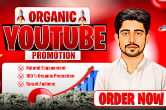 do organic youtube video promotion to boost your views
