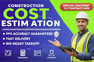 do cost estimate, construction estimation, material takeoff