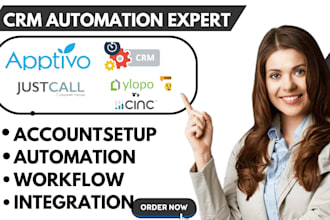 do spin crm just call agent fire apptivo workflow pipeline pro integration va