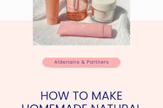 formulate natural, skincare , cosmetic products