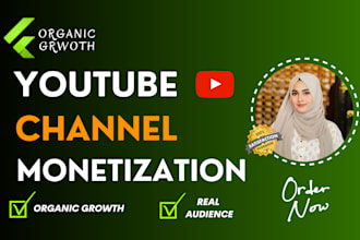 do organic channel promotion for complete youtube monetization