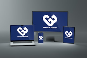 design a logo with a brand identity package with guidelines