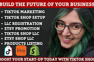 setup and manage your USA tiktok shop, US and  UK tiktok ads, tiktok marketing