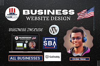 llc, mbe, sba, sdvosb website design for government contract success  sam gov