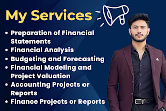 do excel projects, accounting and finance assignments, financial model forecasts