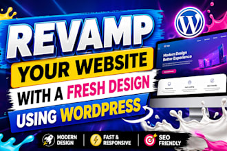 revamp your website with a fast, SEO friendly design