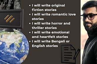 write short horror and ghost stories