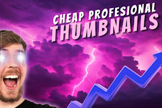 edit cheap professional thumbnails